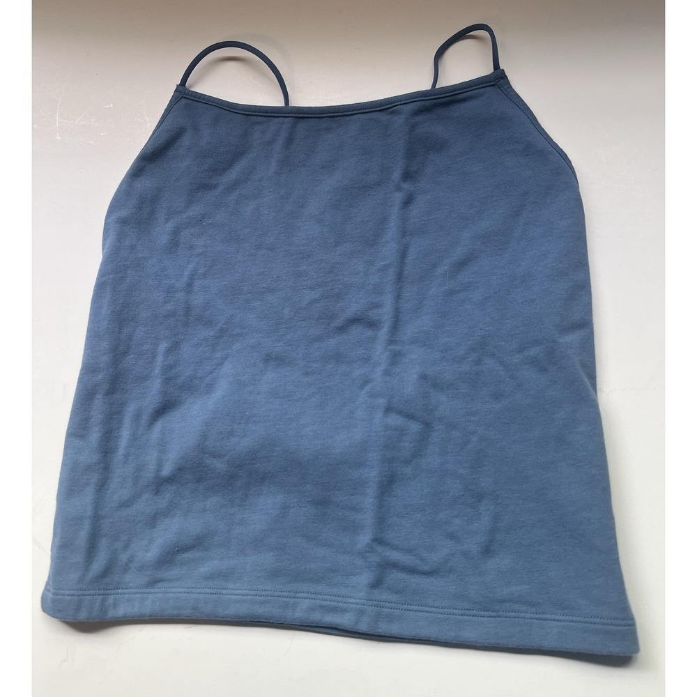 American Eagle Blue Cross Back Spaghetti Strap Tank Top‎ Size Medium